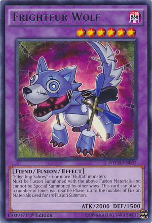 Frightfur Wolf [NECH-EN047] Rare - Josh's Cards