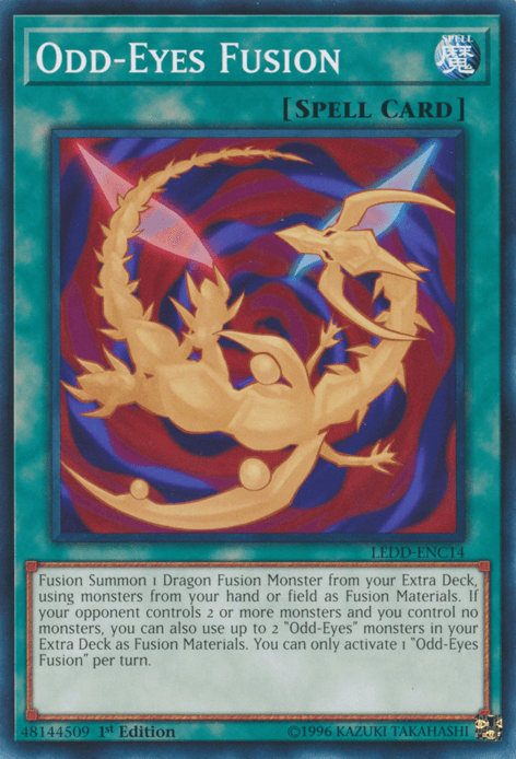 Odd-Eyes Fusion [LEDD-ENC14] Common - Josh's Cards