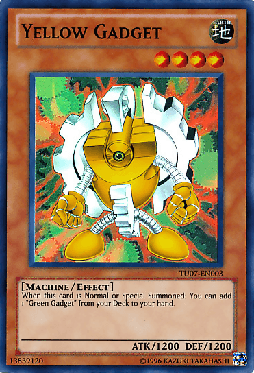 Yellow Gadget [TU07-EN003] Super Rare - Josh's Cards