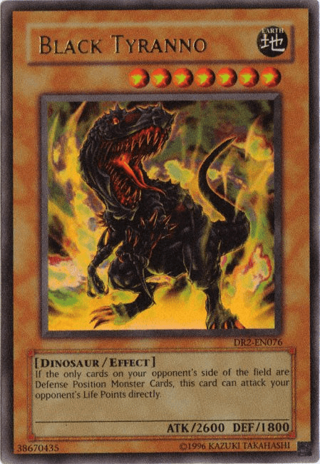 Black Tyranno [DR2-EN076] Ultra Rare - Josh's Cards