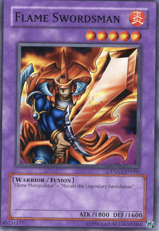 Flame Swordsman [DLG1-EN003] Common - Josh's Cards