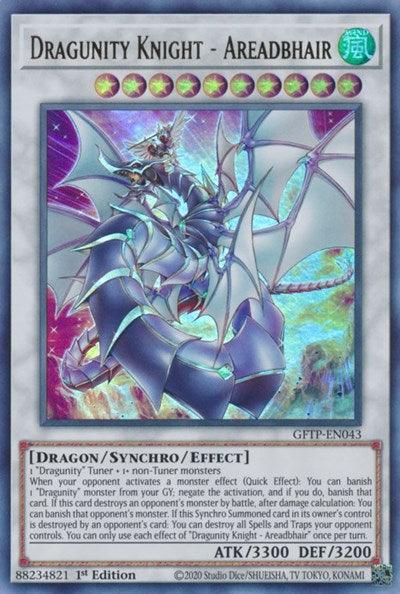 Dragunity Knight - Areadbhair [GFTP-EN043] Ultra Rare - Josh's Cards