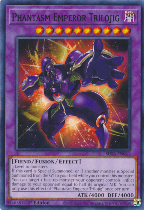 Phantasm Emperor Trilojig [SDSA-EN041] Common - Josh's Cards