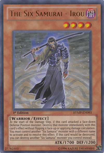 The Six Samurai - Irou [RYMP-EN093] Ultra Rare - Josh's Cards