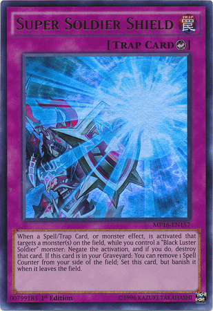 Super Soldier Shield [MP16-EN157] Ultra Rare - Josh's Cards