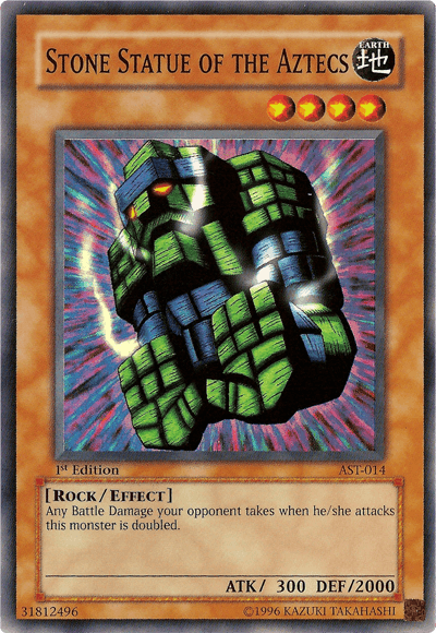 Stone Statue of the Aztecs [AST-014] Super Rare - Josh's Cards