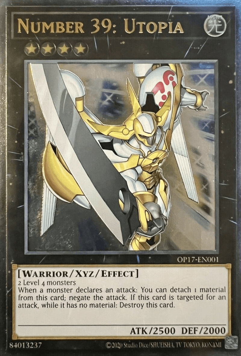Number 39: Utopia [OP17-EN001] Ultimate Rare - Josh's Cards