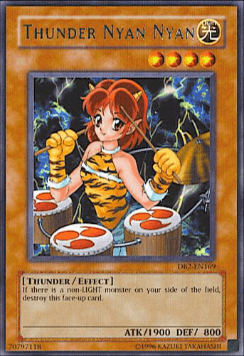 Thunder Nyan Nyan [DB2-EN169] Rare - Josh's Cards