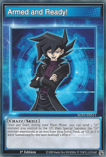 Armed and Ready! [SGX1-ENS11] Common - Josh's Cards