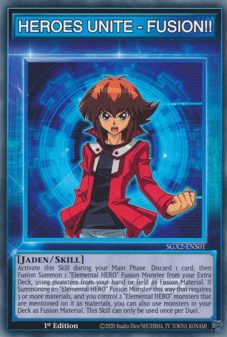HEROES UNITE - FUSION!! [SGX2-ENS01] Common - Josh's Cards