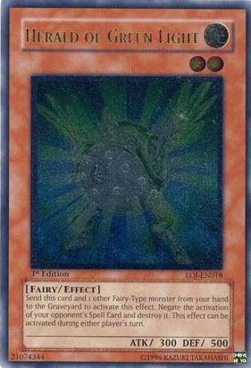 Herald of Green Light [EOJ-EN018] Ultimate Rare - Josh's Cards