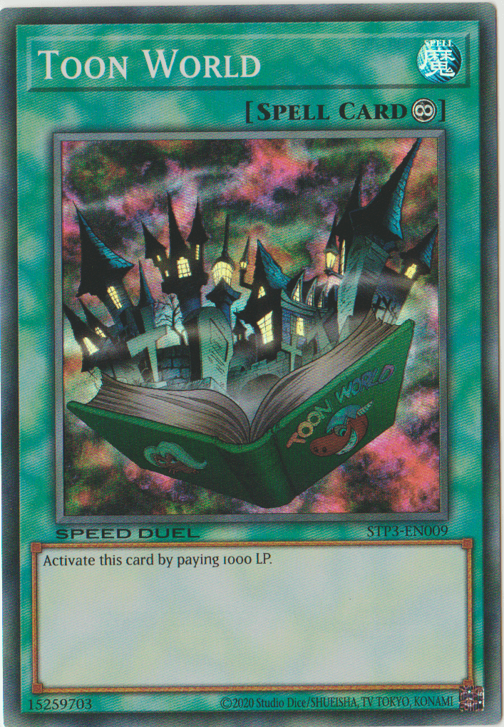 Toon World [STP3-EN009] Super Rare - Josh's Cards