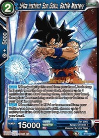 Ultra Instinct Son Goku, Battle Mastery (BT9-026) [Universal Onslaught Prerelease Promos] Parallel Foil