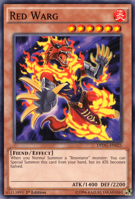 Red Warg [DPDG-EN025] Common - Josh's Cards