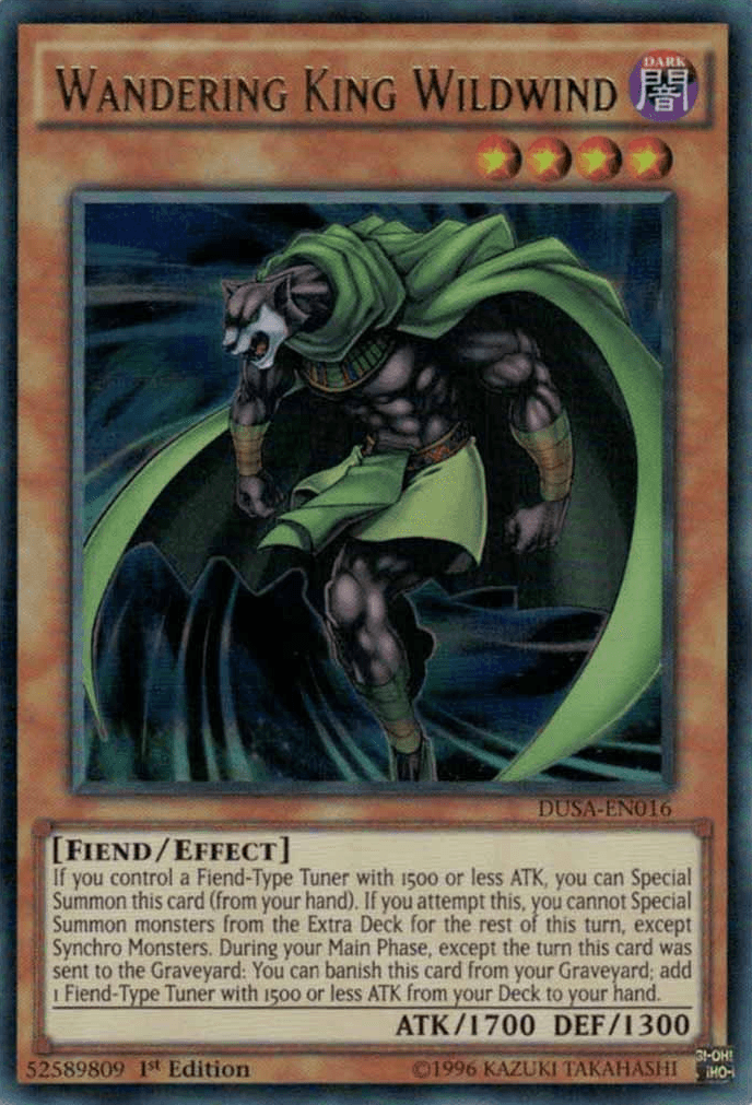 Wandering King Wildwind [DUSA-EN016] Ultra Rare - Josh's Cards