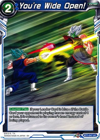 You're Wide Open! (BT7-047) [Assault of the Saiyans] Parallel Foil