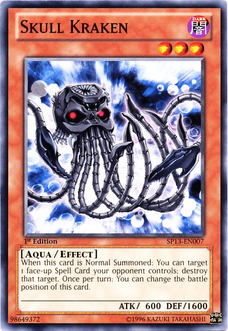Skull Kraken [SP13-EN007] Common - Josh's Cards