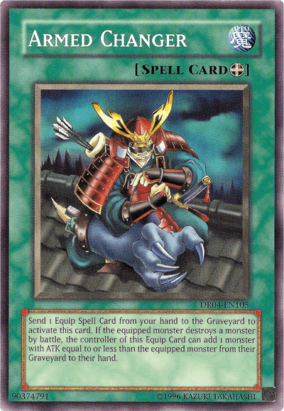 Armed Changer [DR04-EN105] Common - Josh's Cards