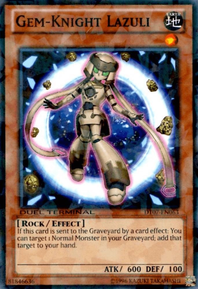 Gem-Knight Lazuli [DT07-EN063] Common - Josh's Cards