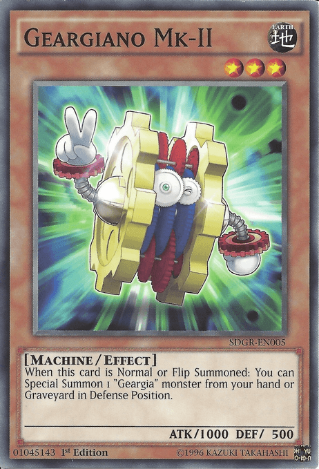 Geargiano Mk-II [SDGR-EN005] Rare - Josh's Cards