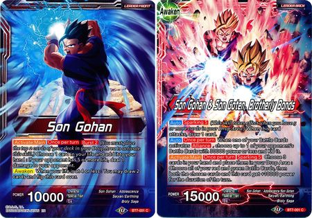 Son Gohan // Son Gohan & Son Goten, Brotherly Bonds (BT7-001) [Assault of the Saiyans] Parallel Foil