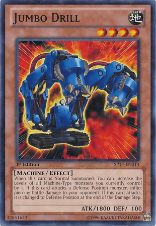 Jumbo Drill [SP14-EN014] Starfoil Rare - Josh's Cards