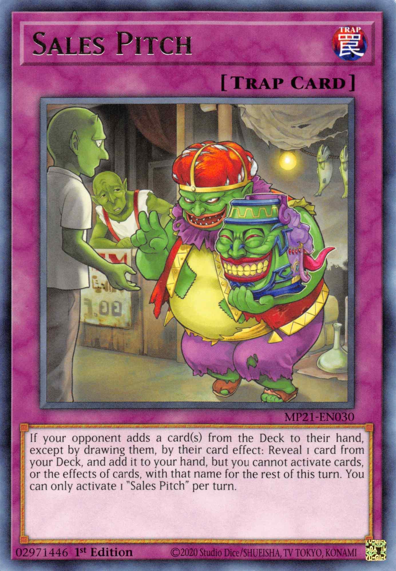 Sales Pitch [MP21-EN030] Rare - Josh's Cards