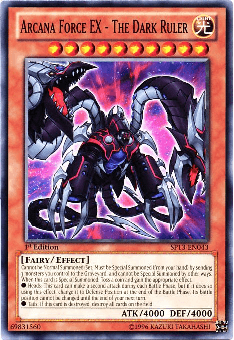 Arcana Force EX - The Dark Ruler [SP13-EN043] Common - Josh's Cards