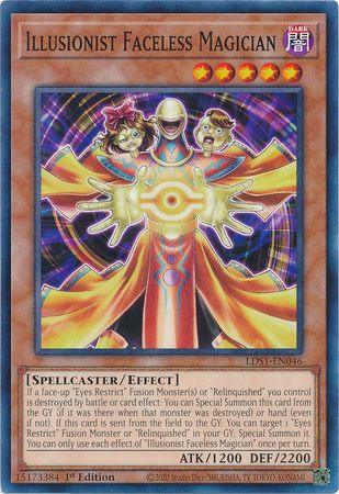 Illusionist Faceless Magician [LDS1-EN046] Common - Josh's Cards