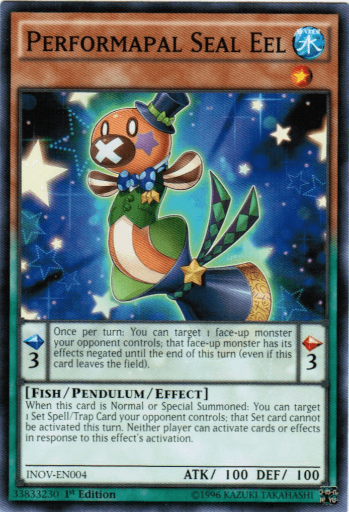 Performapal Seal Eel [INOV-EN004] Common - Josh's Cards
