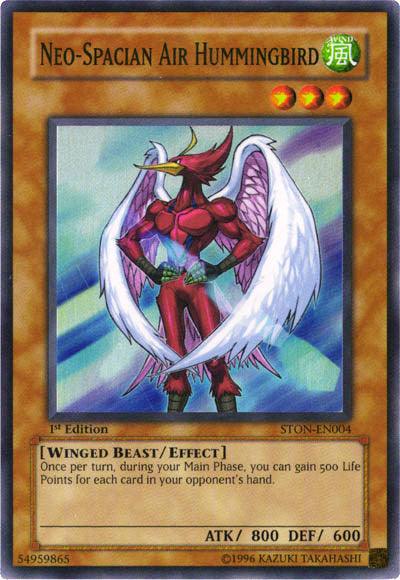 Neo-Spacian Air Hummingbird [STON-EN004] Super Rare - Josh's Cards