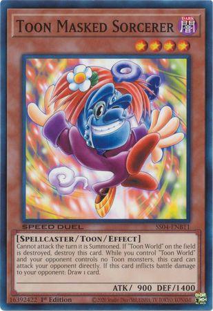 Toon Masked Sorcerer [SS04-ENB11] Common - Josh's Cards