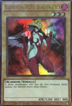 Elemental Hero Burstinatrix (LART-EN041) - The Lost Art Promotion Limited