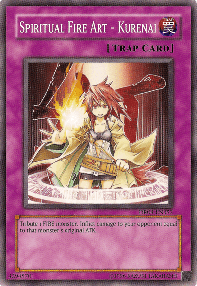 Spiritual Fire Art - Kurenai [DR04-EN052] Common - Josh's Cards