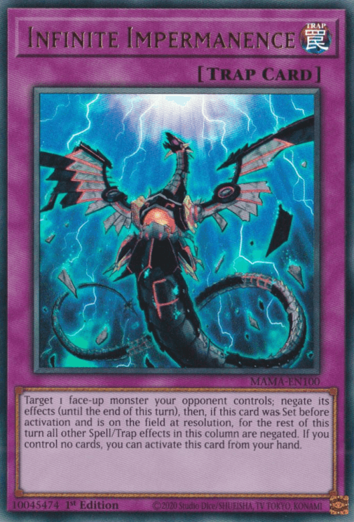 Infinite Impermanence [MAMA-EN100] Ultra Rare - Josh's Cards