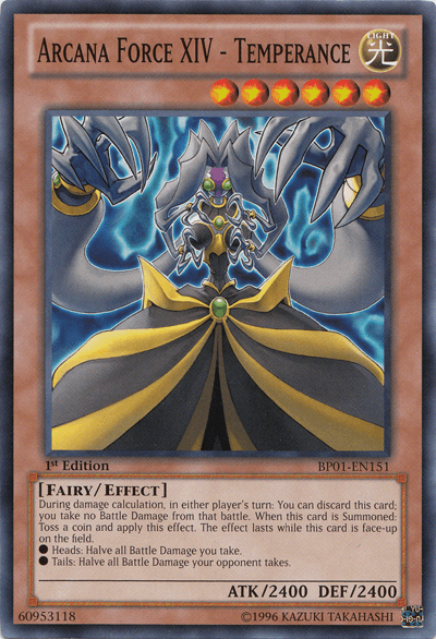 Arcana Force XIV - Temperance [BP01-EN151] Common - Josh's Cards