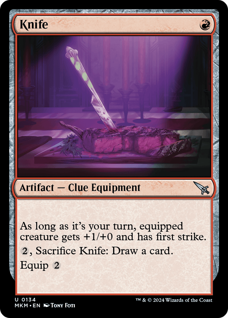 Knife [Murders at Karlov Manor] - Josh's Cards