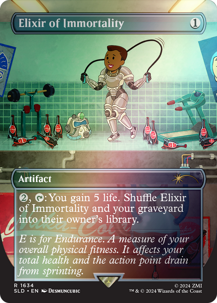 Elixir of Immortality (SLD-1634★) - Secret Lair Drop (Borderless) Foil