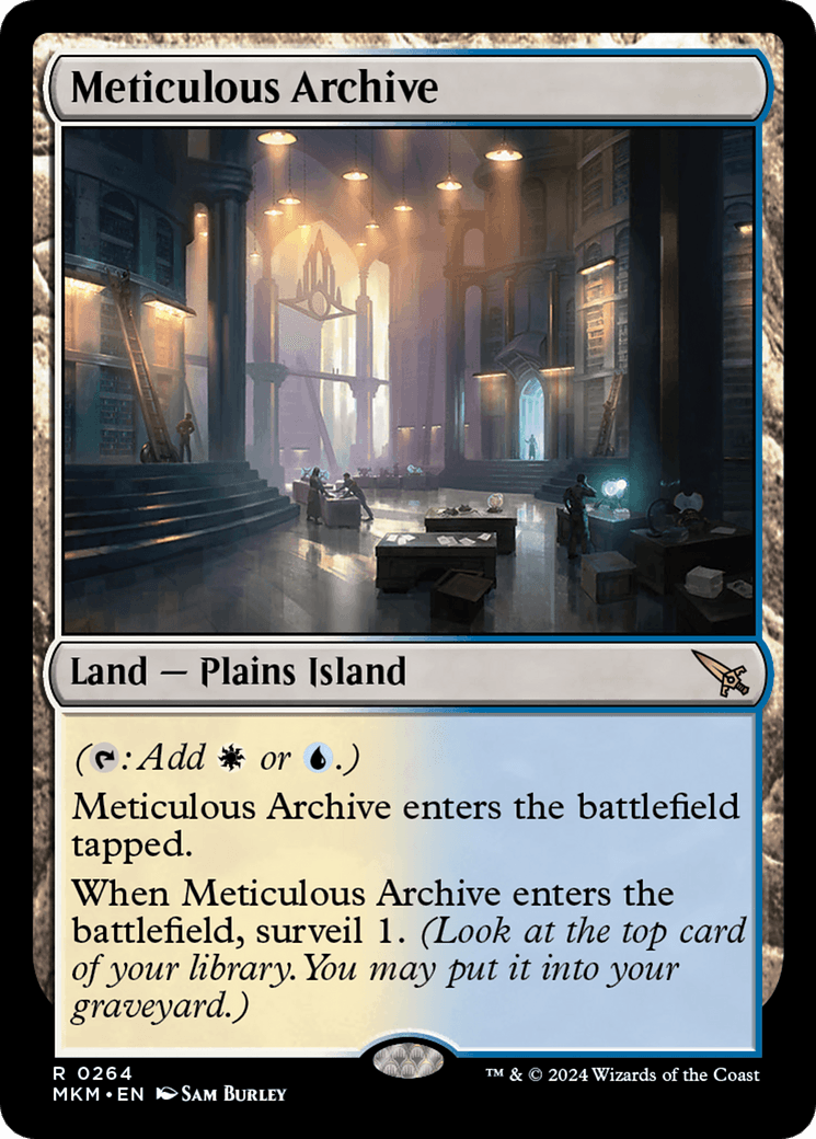 Meticulous Archive [Murders at Karlov Manor] - Josh's Cards