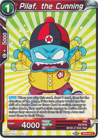 Pilaf, the Cunning (BT8-015) [Malicious Machinations] Parallel Foil