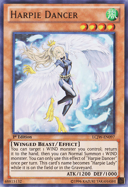 Harpie Dancer [LCJW-EN097] Ultra Rare - Josh's Cards