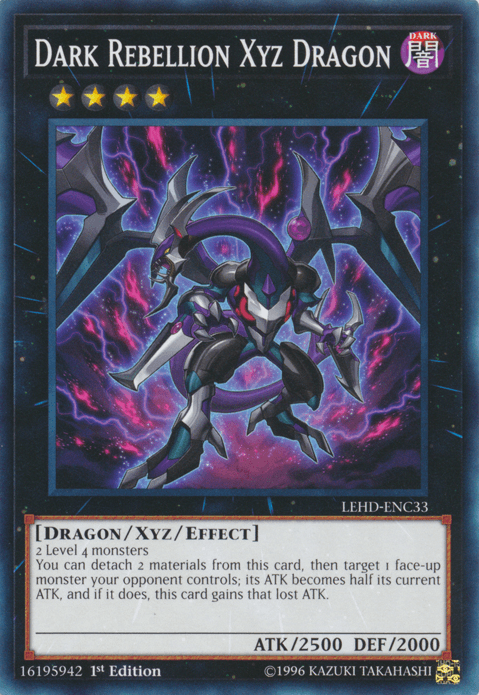 Dark Rebellion Xyz Dragon [LEHD-ENC33] Common - Josh's Cards