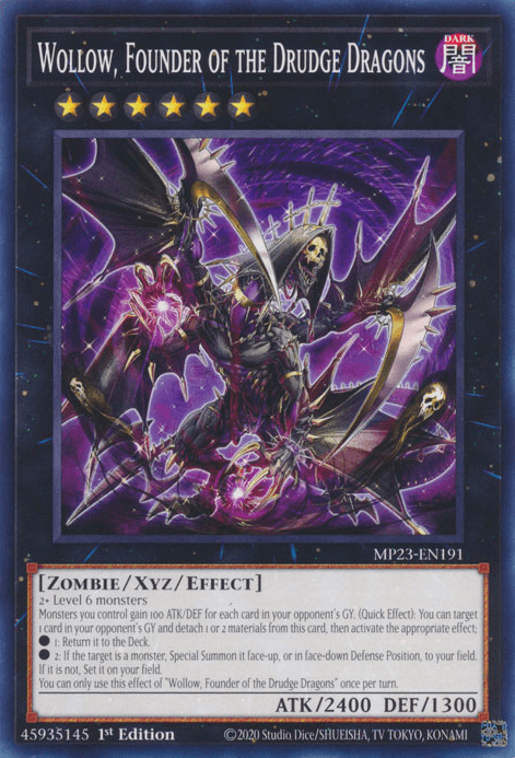 Wollow, Founder of the Drudge Dragons [MP23-EN191] Common - Josh's Cards