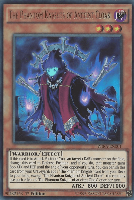 The Phantom Knights of Ancient Cloak [WIRA-EN001] Ultra Rare - Josh's Cards