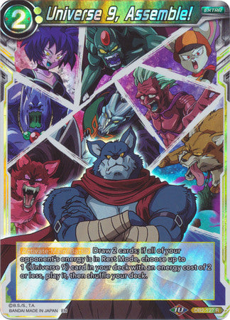Universe 9, Assemble! (DB2-127) [Divine Multiverse] Parallel Foil