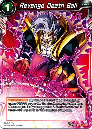 Revenge Death Ball (BT4-021) [Colossal Warfare] Parallel Foil