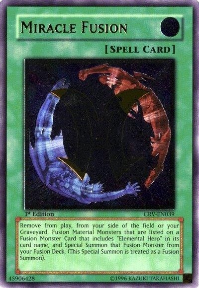 Miracle Fusion [CRV-EN039] Ultimate Rare - Josh's Cards