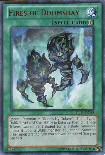 Fires of Doomsday (Red) [DL15-EN014] Rare - Josh's Cards