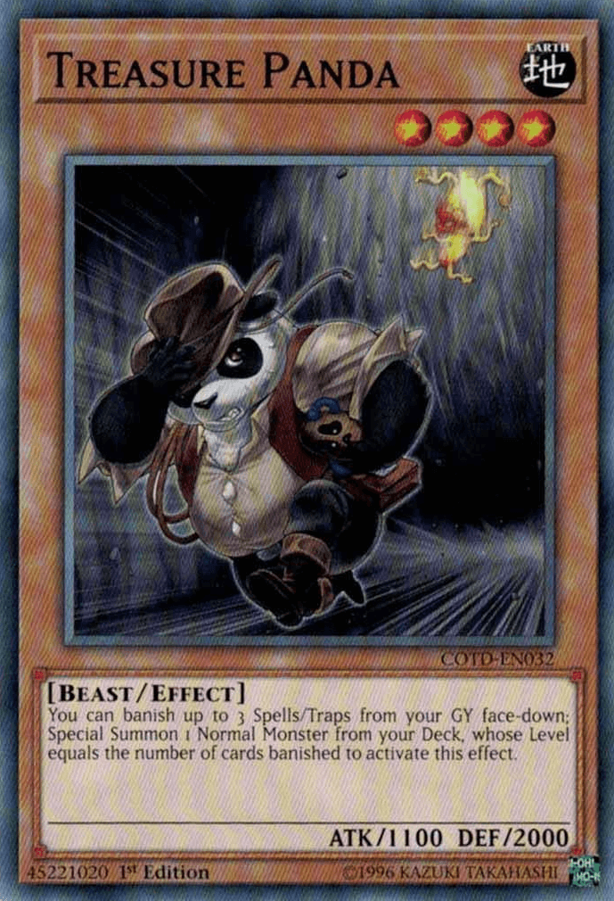 Treasure Panda [COTD-EN032] Common - Josh's Cards