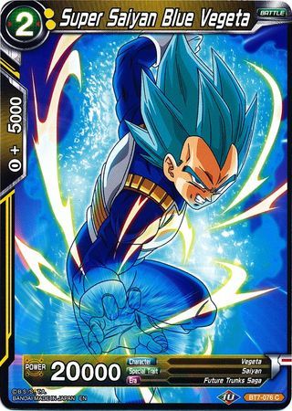 Super Saiyan Blue Vegeta (BT7-076) [Assault of the Saiyans] Parallel Foil